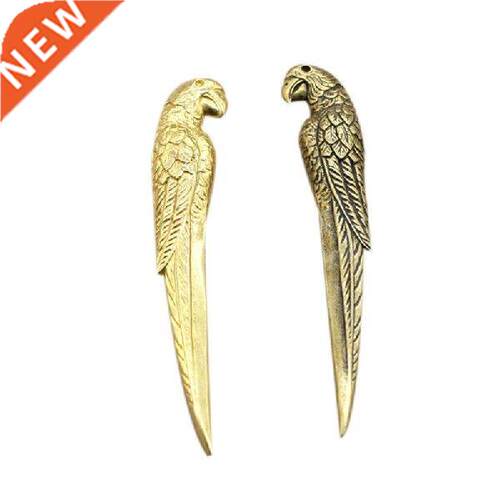 Tea Knife Parrot ape Brass Metal Needle copper pet favor