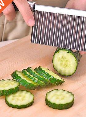 Multifunctional Potato Wavy Edged Knife Stainless Steel