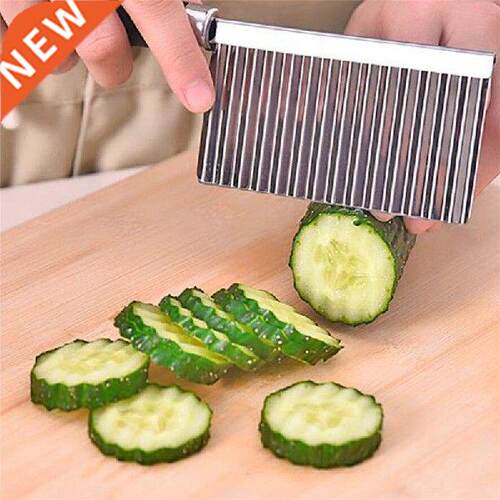 Multifunctional Potato Wavy Edged Knife Stainless Steel