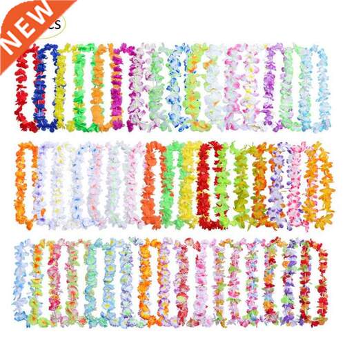 50pcs Hawaiian Wreath Hawaiian Leis Garland Artificial