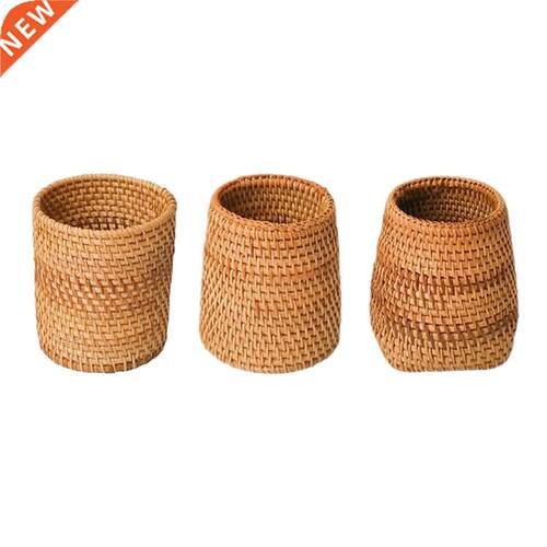 3pcs Home Office Table Decor Stationery Storage Accessories