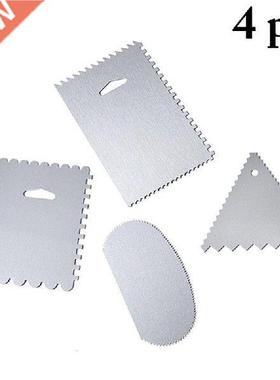 4cs Ceam Scae Iegula Teeth Edge DIY Scae Cake