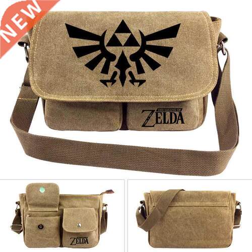 link Zelda Logo Fashion Anime Shoulder Bags Soft Tote Mess