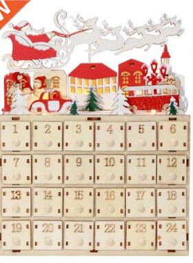 Christmas Advent Calendar Battery Powered Wear-resistant
