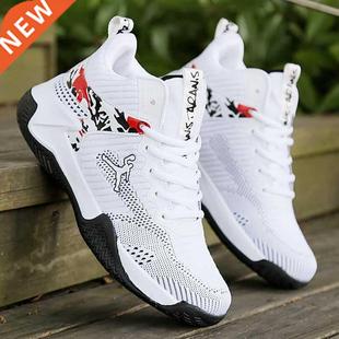 Basketball Shoes Men High Top Breathable Sneakers Men Outdoo