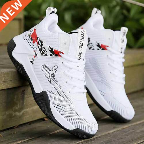 Basketball Shoes Men High Top Breathable Sneakers Men Outdoo