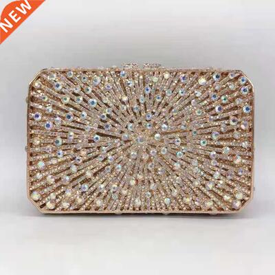 XIYUAN Lady Crystal handag luxury designer Rhinestone Dinne