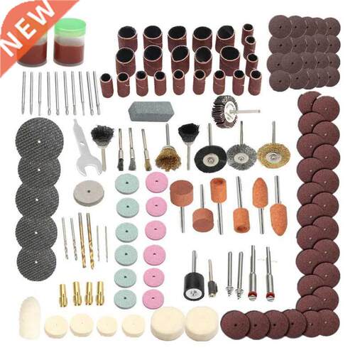 142Pcs Grind Mini Rotary Power Drill Tool Accessory Kit Set