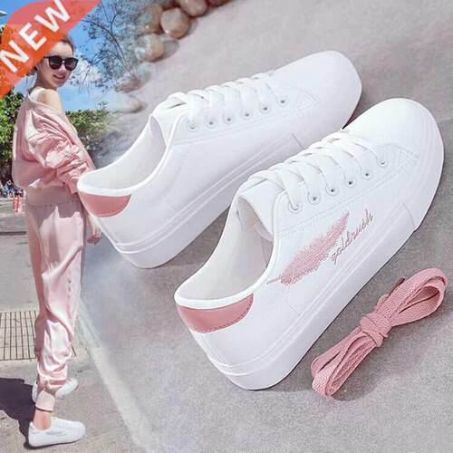 black Sneakers for Light ladies Women Lace up oes Sports