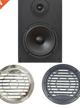 1Pair Auto Speaker Cover Car Suwoofer Grille lack Decorati