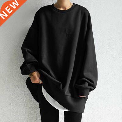 Korean Version Street Style Women's Oversized Sweatshirts Ca