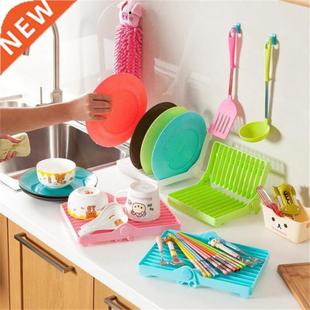 Kitchen Organizer Dish Rack Stand Holder Bowl Plate Drainer
