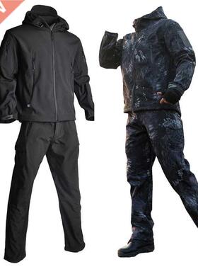 Men Airsoft TAD Tactical Jackets Soft Shell Jacket Military