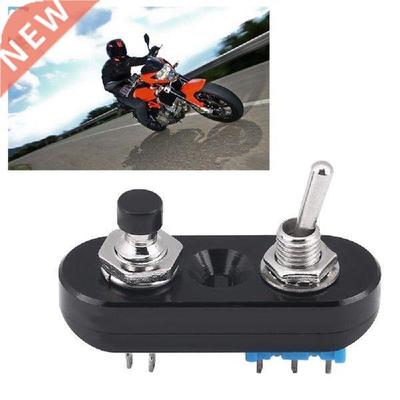 Aluminum Alloy On/Off Button Motorbike Headlight Horn
