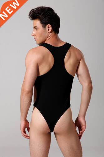 2021 High Quality Brand Men's Ice Silk Vest One-piece Underw