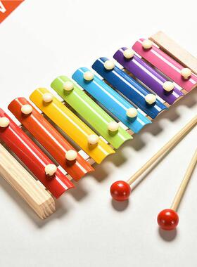 Baby Music Instrut Toy Wooden Xylophone Children Kids Musica