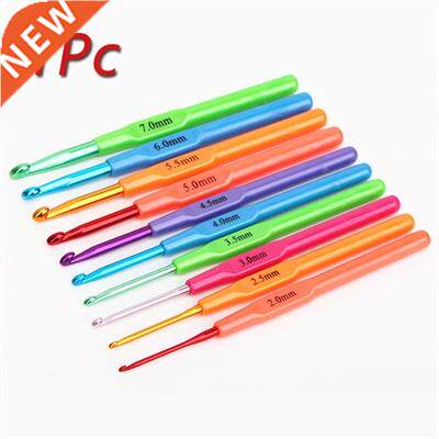 1PC 2mm-7mm Hooks Needles Knit Craft Yarn Aluminium Sewing