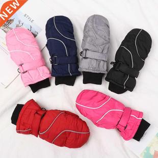 1Pair New Fashion Children Kids Winter Snow Warm Gloves Boys