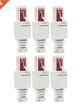 Network Connectors Tool-Free RJ45 CAT6 LAN UTP Cable Plug Wi