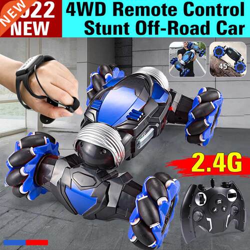 2.4GHz 4WD RC Car Radio Gesture Induction Music Light Stunt
