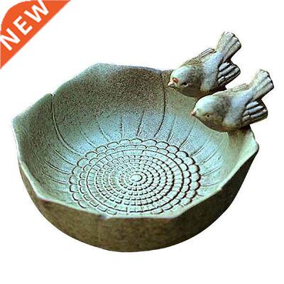 Ceramic Bird Bowls Bird Feeder Yard Ceramic Bird Feeding