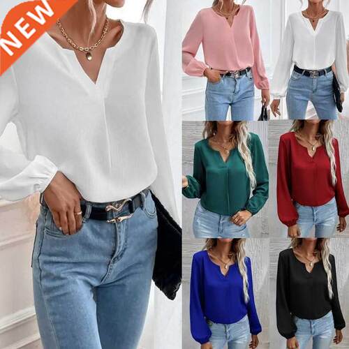 irts irt women Long Sleeve Autumn clothes White Lapel