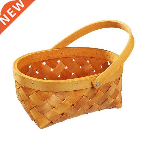 Storage Basket Rattan Container Garden Box Baskets Woven