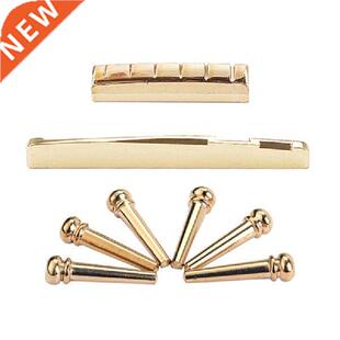 T4MF 6 String Classical Guitar Bridge Saddle And Nut Set