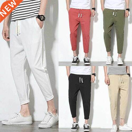 Hot Sale Men Slim-Fit Casual Sports Sweatpants Men Casual So