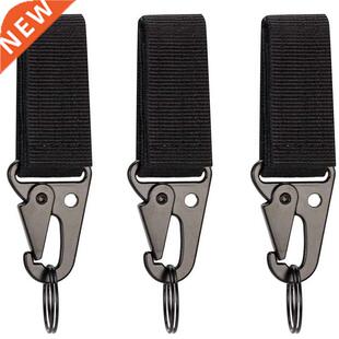 3PCS Tactical Belt Keeper with Key Clip for Duty Gear Belt K