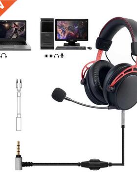 3.5mm Headphone Cable Audio- Cord Line For HyperX Cloud Mix