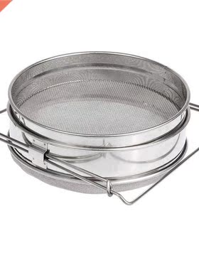 Honey Strainer Double Sieve Stainless Steel Beekeeping Equip
