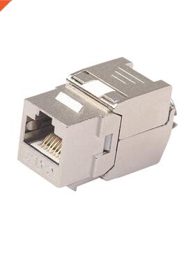 Network RJ45 Cat6 Cat7 Keystone Jack Module 360 Degree Full