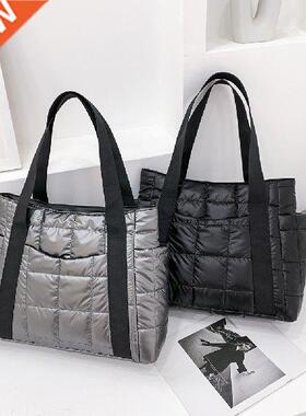 Winter New Space Padded Women oulder Bags 2021 Large