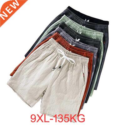 Summer Men cotton lnen shorts chnese style plus sze bg 6