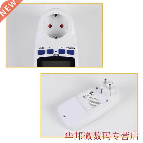 EU Digital Energy Meter Power Meter Volt Voltage Wattmeter P