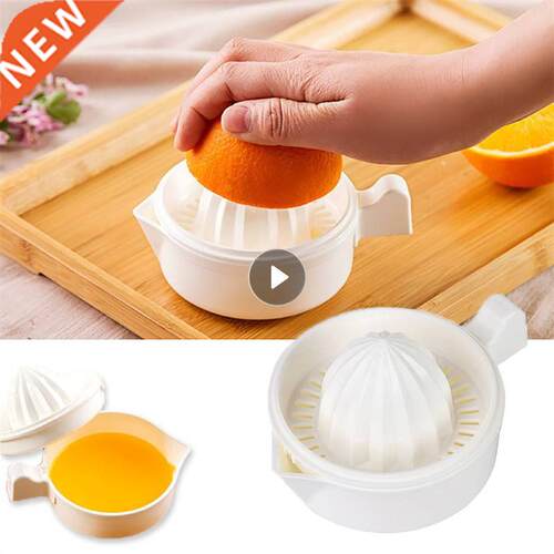 Manual Portable Citrus Juicer Kitchen Tools Plastic Orange