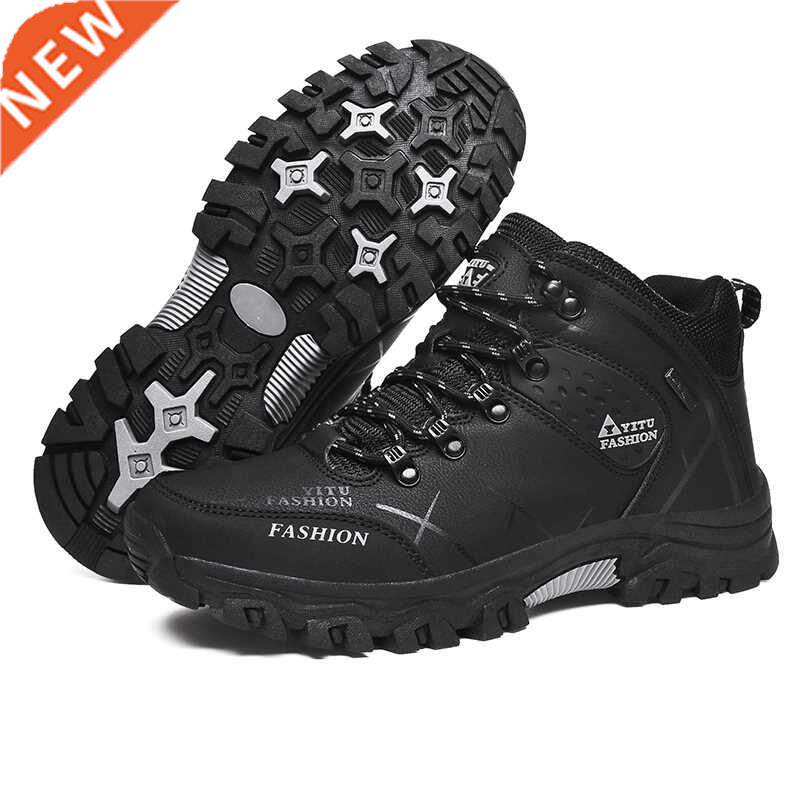 Outdoor Waterproof Hiking Boots Men rekking oes Walking C - 实物图