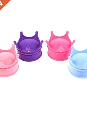1Pcs Ring Necklaces Earring Box Crown Lint Valentine Gift