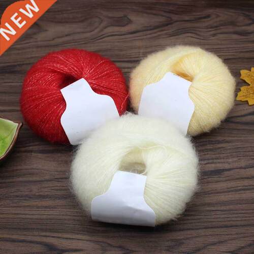 Winter New Soft Colorful Mohair Cashmere Knitting Wool Milk