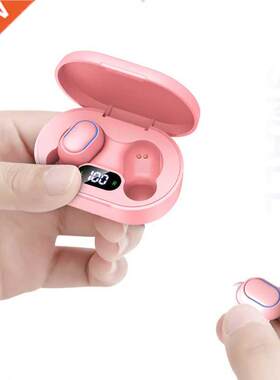 Pink E7s TWS Headset Wireless Headphone Earphones Sports Min