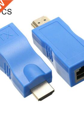 Cat-5E Cat6 30M HDMI-compatible To Rj45 Network Cable Extend