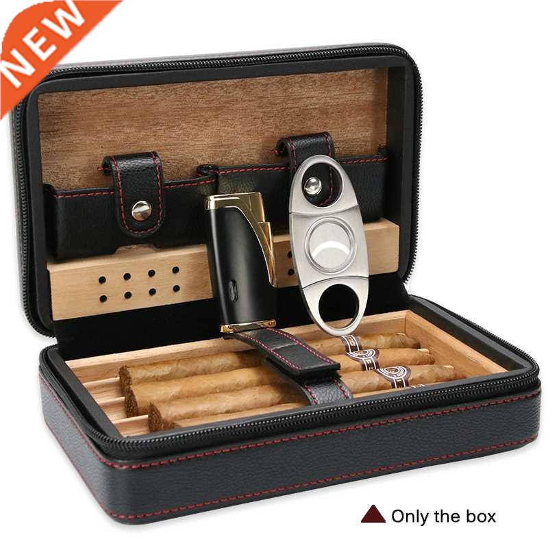 Cohiba Cigar Humidor Case Portable Cedar Wood Leather Travel 婴童尿裤 隔尿垫巾 原图主图