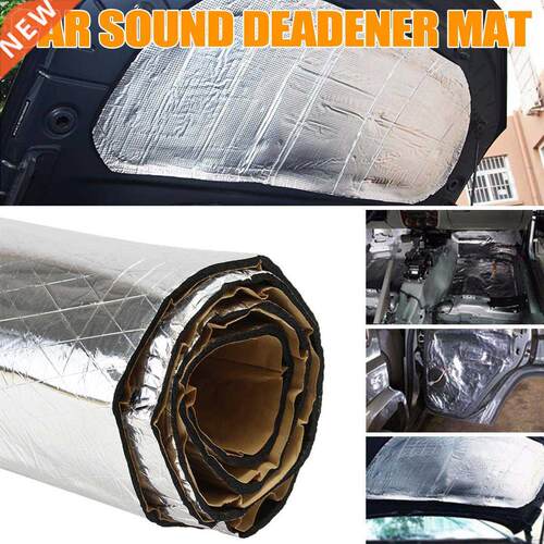 140x100cmx0.5cm Car Heat Shield Insulation Deadening Mat Fi