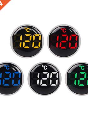 Mini Digital Voltmeter 22mm Round AC 50-380V Volt