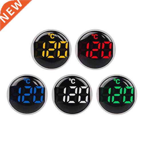 Mini Digital Voltmeter 22mm Round AC 50-380V Volt