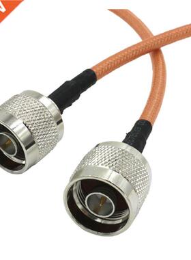 100cm RF RG142 Pigtail N Male Plug Pin to N Male Straight Ca