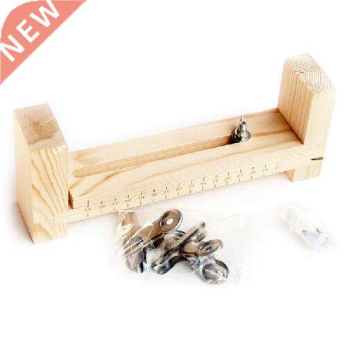 1 Set Durable Adjustable paracord Jig Wooden Frame Bracelet