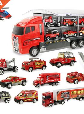 Big Construction Trucks Set Mini Alloy Diecast Car Model 1:6
