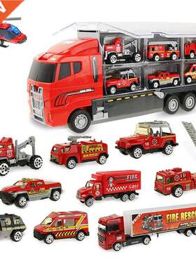 Big Construction Trucks Set Mini Alloy Diecast Car Model 1:6